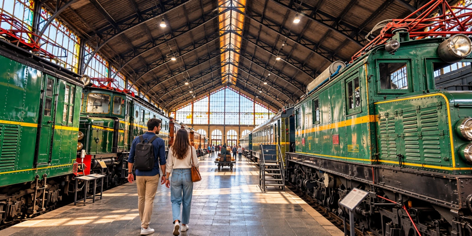 Museo del Ferrocarril Madrid, horario y Mercado de Motores